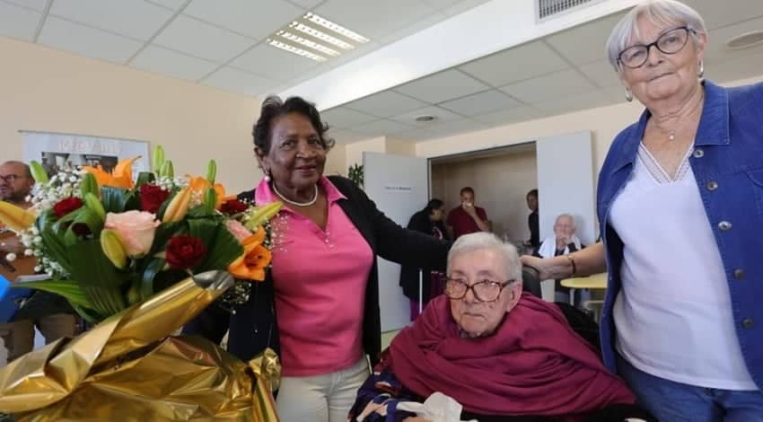 A la Réunion, Madame Amillard fête ses 105 ans